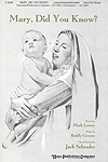 Mary, Did You Know? Two-Part Mixed choral sheet music cover Thumbnail